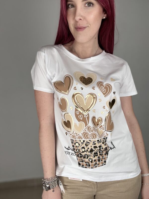 Camiseta Globos Corazones