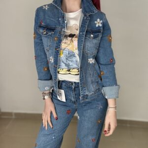 Chaqueta Vaquera Bordada