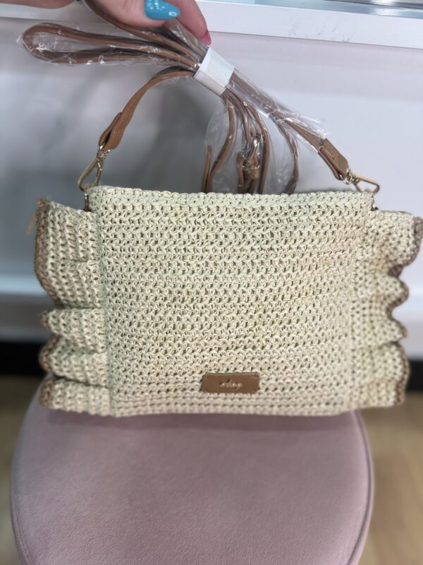 Bandolera Rafia Volante