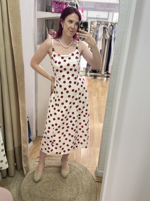 Vestido Bolas Lunares