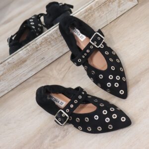 Bailarinas tachas pico