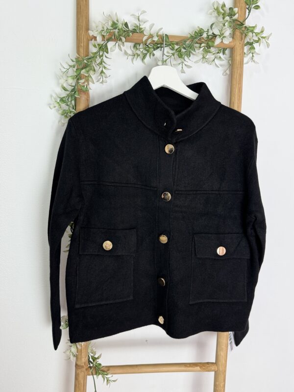 Chaqueta punto botones - Imagen 7