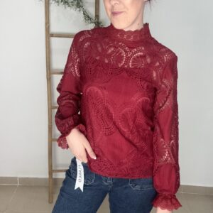 Blusa brocada