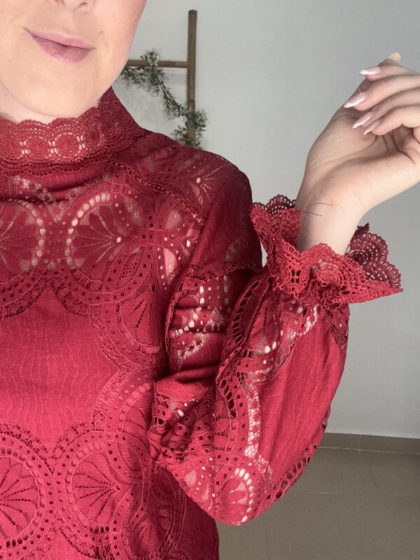 Blusa brocada - Imagen 3