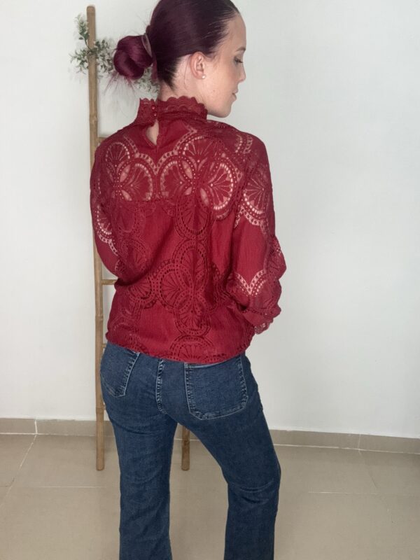 Blusa brocada - Imagen 4