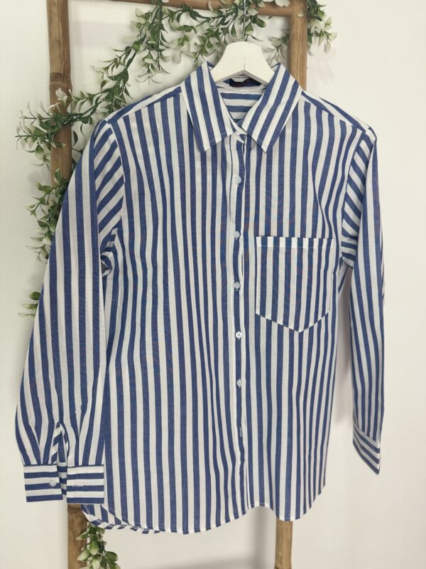 Camisa Listas Marino